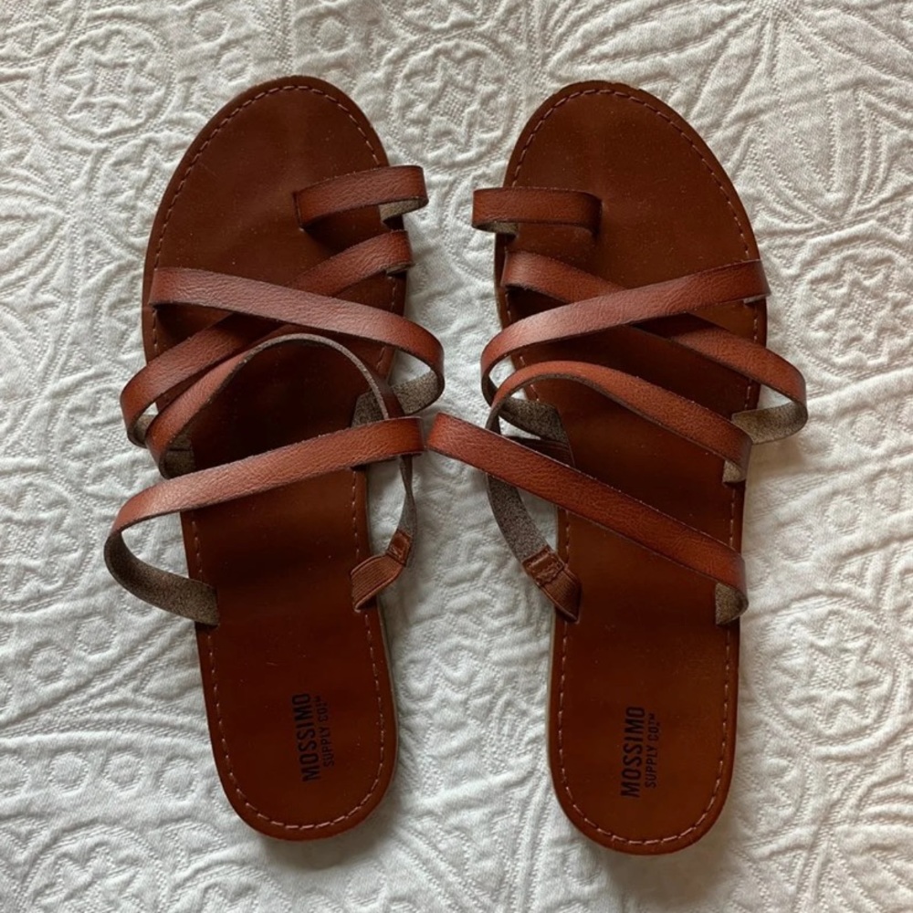 Brown sandals